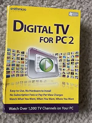 Smith Micro Digital TV For PC 2 • $7.50