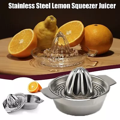 Lemon SqueezerHeavy Duty Handhelp Juicer For LemonHand Press Citrus Juicer AU • £11.86