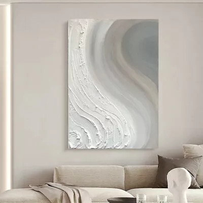 Modern Paintings Acrylic Texture Wall Abstract Art Handmade Paintings Canvas • $93