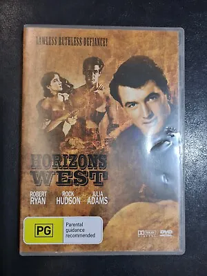 $3.90 • Buy Horizons West - Robert Ryan Rock Hudson Julia Adams 