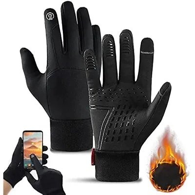 Winter Gloves Touchscreen Warm Thin Liner Running Gloves For Work Riding Driving • $11.99