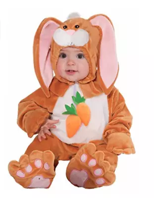 Forum Novelties Baby Boy's Plush Cuddlee Rabbit Costume Infant • $15.99