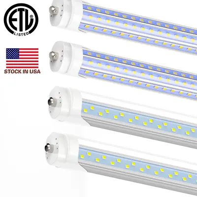 T8 8FT LED Tube Light Single Pin FA8 120W 8Foot LED Shop Light Bulb 6500K Lamp • $76.39