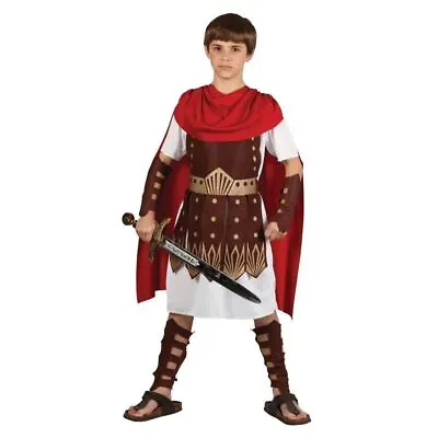 £12.49 • Buy Child Boy's Roman Centurion Gladiator Spartacus Fancy Dress Costume 