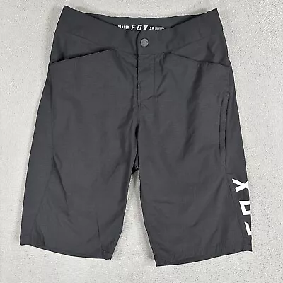 Fox Racing Ranger Shorts Mens 28 Black Mountain Biking Stretch 12  Inseam EUC • $28.88