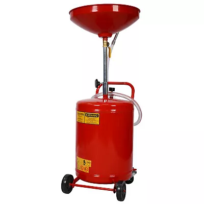 $167.19 • Buy Waste Oil Drain Tank 18 Gal Portable Air Operated Drainer Oil Change Container