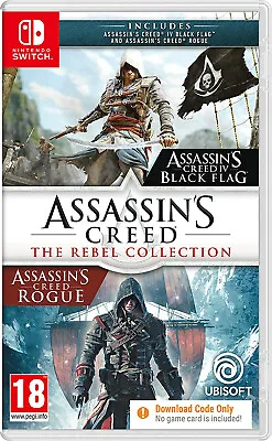 £12.50 • Buy Assassins Creed Rebel Collection Black Flag Rogue Nintendo Switch NEW SEALED