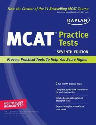 MCAT Practice Tests (2009 Trade Paperback Revised Edition) • $5