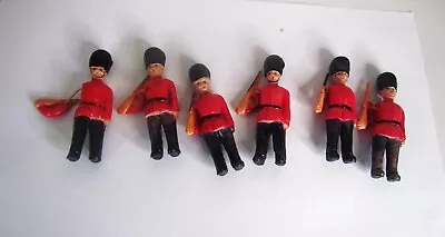 Vintage Celluloid  Soldier Dolls X 6 • $50