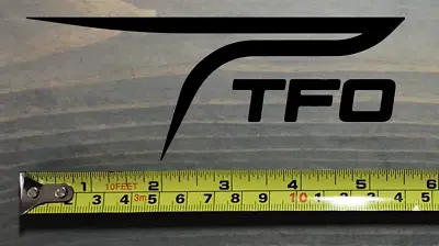 TFO Sticker Decal Fly Fishing Temple Fork Outfitters 5.5  Simms Orvis Sage Trout • $3.99