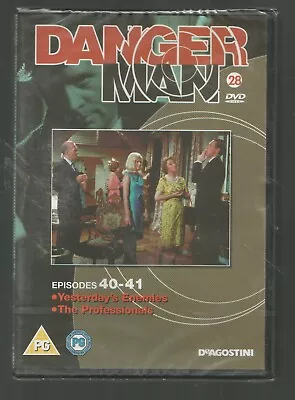 DANGER MAN - EPISODES 40-41 - UK REGION 2 DVD - Sealed/new - PATRICK MCGOOHAN • £5.99