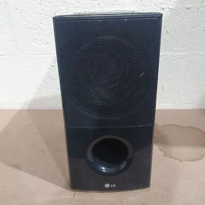 LG SH96TA-W Black Wired 3-Ohms Home Theater System Passive Subwoofer Speaker • £24.99