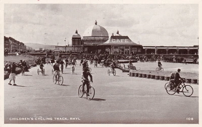 £2 • Buy Postcard - Children's Cycling Track, Rhyl - 1954
