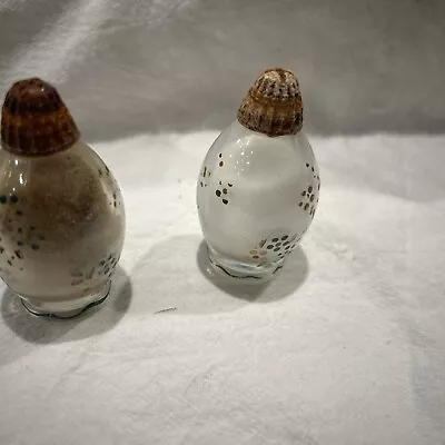 Vintage  Glass Salt And Pepper Shakers • $0.99