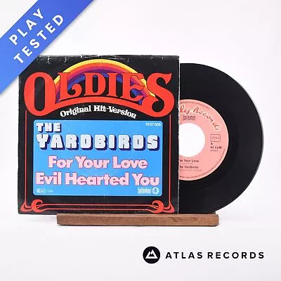 The Yardbirds - For Your Love / Evil Hearted You - 7  Vinyl Record - VG/VG+ • £9.99