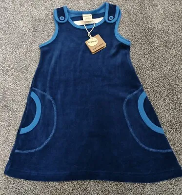 Baby Girl Maxomorra Reversible Velvet Dress 18-24 Months New With Tags!👌 • £14