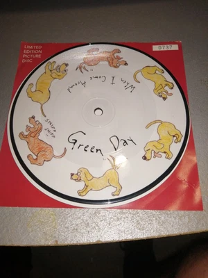 £25 • Buy GREEN DAY 'When I Come Around' 7  Vinyl Picture Disc. Limited Edition #0737