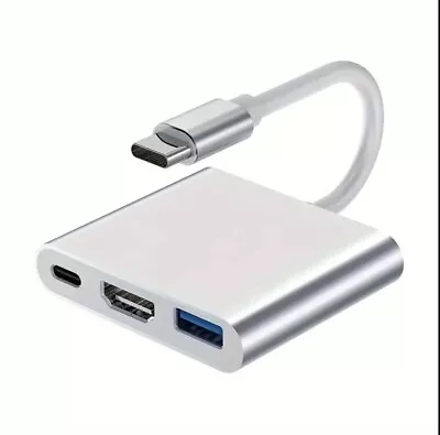 USB-C Type C HDMI Adaptor Converter Hub For Macbook Android Phone HDTV TV • $8.09