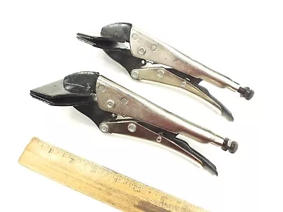 2 Lawson Tools 8  Locking Pliers Sheet Metal Tool Clamping Plier  Vise Grip Type • $3.97