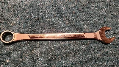 Vintage Husky 1-1/16  Heavy Duty Combination Wrench No. CC-34! Made In The USA! • $21.95