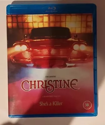 CHRISTINE (Bluray) Stephen King John Carpenter Slasher Horror Harry Dean Stanton • $22