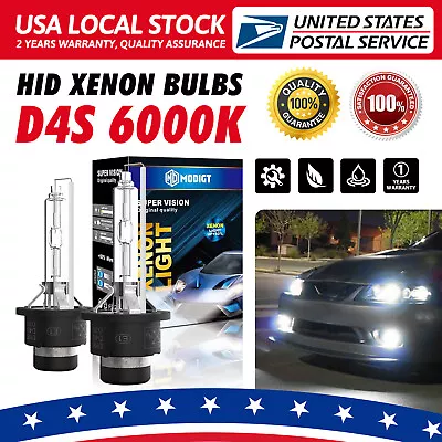 D4S 6000k 90981-20024 HID Xenon Bulb 2 Set For Toyota Lexus Headlight Bulbs • $16.59