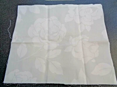 £2.49 • Buy CATH KIDSTON EARLY YEARS LINEN FABRIC MONO ROSE STONE WHITE FAT EIGHTH 39cm 33cm