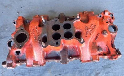 $149 • Buy OEM GM 4 Barrel Intake Manifold 3731398 1957 283 4 Barrel Chevy Corvette J 23 56
