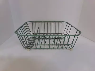 Vintage Rubbermaid Metal  Sink Dish  Drainer Storage Rack Heavy Wire 14”x 12 • $39.99