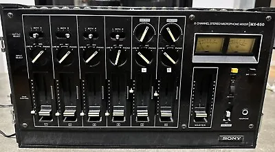 Sony MX-650 Mic Mixer • $10