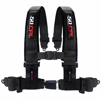 4 Point 3  Safety Harness Seat Belt With Button Release Universal Fit UTV 4x4 • $112.99