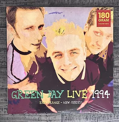 Green Day  Live At East Orange New Jersey 1994  180g Green Vinyl/LP Sealed • $21.95