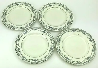 Set Of 4 Minton Bone China Bellemeade 6-1/2  Bread / Desert Plates England • $22.95