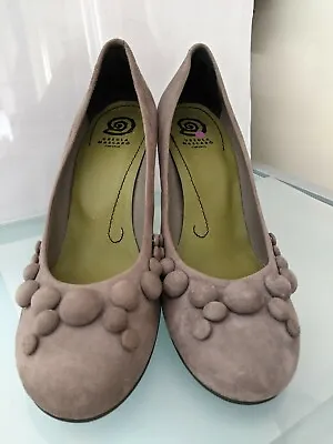 £41.33 • Buy Ursula Mascaro Menorca Ladies Suede  Shoes Size 38 Heels - 9 Cm  Made In Spain