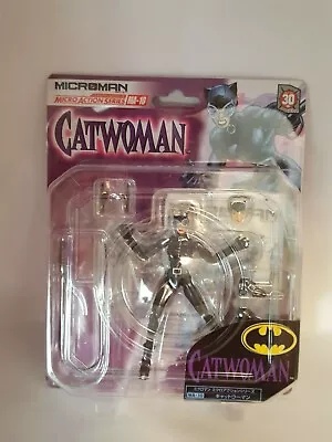 2005 DC Comics/WB Takara Microman MA-10 Batman CATWOMAN Figure 30+ Articulation! • $26.99