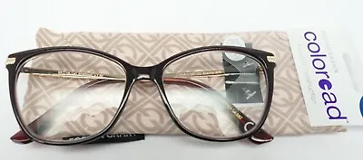 Foster Grant Rose Gold & Ruby Reading Glasses ALIANNA WIN 53/16 -140 CHS DIOPTER • $16.99