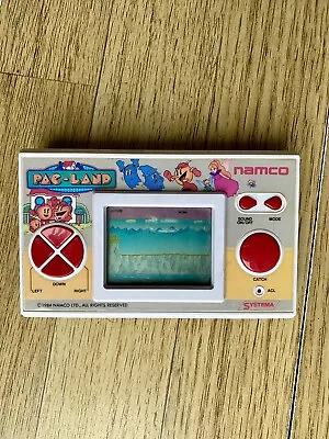 Handheld LCD Vintage Game Namco Systema Pac-Land 1984 RARE • £45