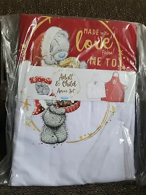 Me To You Tatty Teddy Adult & Child Christmas Apron Gift Set  • £7.99