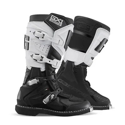 Gaerne Youth GX1 Motocross Boots White Black MX Off Road Quad ATV Kids Junior • £179.95