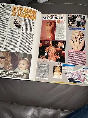 Madonna Scrapbook: Magazine & Paper Clippings Cuttings Articles • $36.98