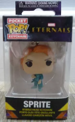 Funko Pocket Pop Vinyl 1 Figure  Sprite Eternals Marvel Keyring 2022 • £4.45