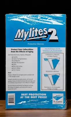 $18.38 • Buy 50 SILVER GOLDEN AGE Comic Book Storage Mylites 2 Mylar Archival E Gerber 775M2