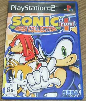 Playstation 2 PS2 Game - Sonic Mega Collection Plus • $14.99