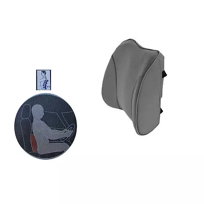 New Gray Car Truck SUV Primium Lumbar Back Support Seat Cushion Office Chair • $16.51