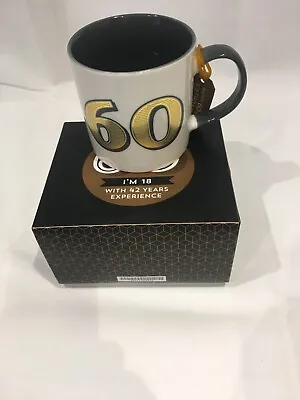 £0.99 • Buy 60th Birthday Mug/box,brand New! In Box 18 With 42 Years Experience