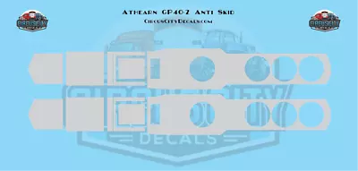 Athearn GP40-2 Anti-Skid Decal Set 1:87 HO Scale • $10.99