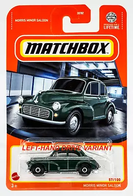 2024 Matchbox #57 Morris Minor Saloon EMPIRE GREEN | LHD VARIANT | FSC • $2.49