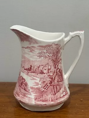 Vintage English Ironstone Pitcher Alfred Meakin Made In England • $17.95