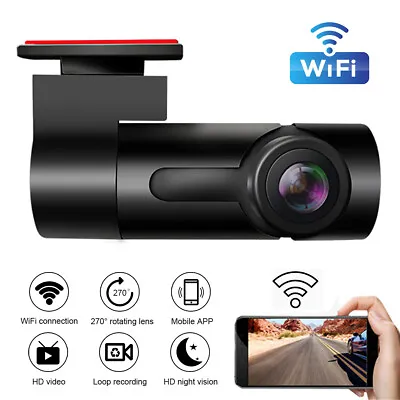£23.99 • Buy HD 1080P Car Camera DVR Mini Dash Cams APP Night Vision Audio Video Recorder