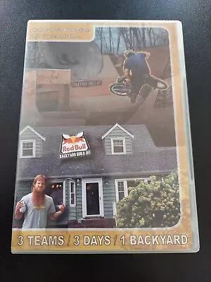 Red Bull Backyard Build Off (DVD 2006) Nate Wessel Matt Bischoff BMX Ramps RARE • $20